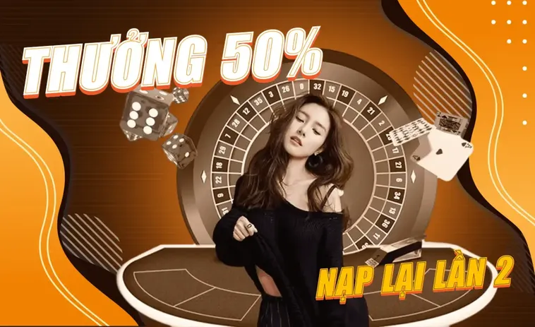 Nạp Lần 2 Tặng 50% Tại HB88 Cơ Hội Nhận Thưởng Hấp Dẫn